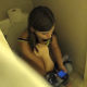 An attractive girl is secretly recorded pissing and shitting while playing with her cell phone sitting on a toilet. Nice, audible pooping sounds before she stands to wipe. Over 5.5 minutes.